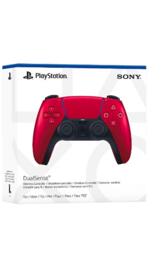 PS5 DUAL SENSE CONTROLLER- Volcanic Red (Metallic red)